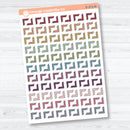 Photo Corner Decorative Scrapbooking or Planner Stickers | D-372