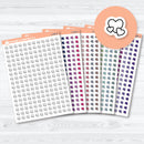 Micro 2026 Kit Heart Icon planner stickers sheet with mini heart icons by Orange Umbrella Co