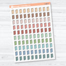 Hand Doodled Book Reading Icon Clear Matte Planner Stickers | Reading & Study Planner Stickers | I-398-CM
