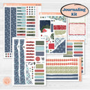 Winter Snowflake Kit | Journaling or Scrapbooking Kit | Creative Junk Journal Planner Stickers | Snow Problem | KIT-501-D
