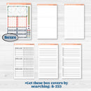 Winter Snowflake Kit | Erin Condren Weekly Dashboard Planner Kit Stickers | Snow Problem | KIT-501-G