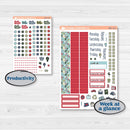 Winter Snowflake Kit | A5 Daily Duo Planner Kit Stickers | Snow Problem | KIT-501-J
