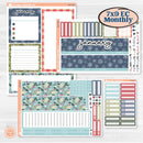 Winter Snowflake Kit | 7x9 Erin Condren Life Planner Monthly & Dashboard Sticker Kit | Snow Problem | KIT-501-N
