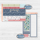 Winter Snowflake Kit | 8.5x11 Plum Monthly & Dashboard Planner Kit Stickers | Snow Problem | KIT-501-R