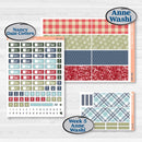 Winter Snowflake Kit | Laurel Denise Nancy Large & Anne Large Planner Kit Stickers | Snow Problem | KIT-501-V