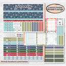 Winter Snowflake Kit | Laurel Denise Scout Large Planner Kit Stickers | Snow Problem | KIT-501-W