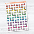 Audiobook Icon Planner Stickers | Clear Matte | I-146-CM