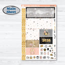 New Year’s Day Kit | Plum Vertical Priorities 7x9 Planner Kit Stickers | All That Glitters | KIT-502-H