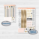 New Year’s Day Kit | A5 Daily Duo Planner Kit Stickers | All That Glitters | KIT-502-J