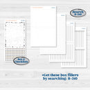 New Year’s Day Kit | 7x9 Erin Condren Daily Duo Planner Kit Stickers | All That Glitters | KIT-502-K