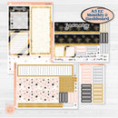 New Year’s Day Kit | A5 Erin Condren Monthly & Dashboard Sticker Kit | All That Glitters | KIT-502-M