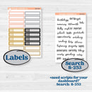 New Year’s Day Kit | 7x9 Erin Condren Life Planner Monthly & Dashboard Sticker Kit | All That Glitters | KIT-502-N