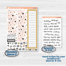 New Year’s Day Kit | A5 Plum Monthly & Dashboard Planner Kit Stickers | All That Glitters | KIT-502-P