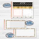 New Year’s Day Kit | 7x9 Plum Monthly & Dashboard Planner Kit Stickers | All That Glitters | KIT-502-Q