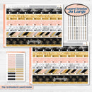 New Year’s Day Kit | Laurel Denise Jo Large Planner Kit Stickers | All That Glitters | KIT-502-X