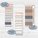 Neutral Woodland Kit | A5 Daily Duo Planner Kit Stickers | Whispers of Hope | KIT-503-J