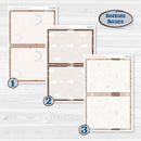 Neutral Woodland Kit | 7x9 Erin Condren Daily Duo Planner Kit Stickers | Whispers of Hope | KIT-503-K