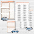 Neutral Woodland Kit | 7x9 Plum Daily Planner Kit Stickers | Whispers of Hope | KIT-503-L