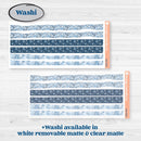 Nostalgic Frosty Winter Kit | Journaling or Scrapbooking Kit | Creative Junk Journal Planner Stickers | Frosted Windowpanes | KIT-504-D