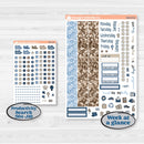 Nostalgic Frosty Winter Kit | 7x9 Erin Condren Daily Duo Planner Kit Stickers | Frosted Windowpanes | KIT-504-K