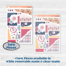 Cheerful Floral Kit | Journaling or Scrapbooking Kit | Creative Junk Journal Planner Stickers | Beatriz | KIT-505-D