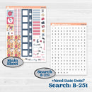 Cheerful Floral Kit | Hobonichi Weeks Weekly Planner Kit Stickers | Beatriz | KIT-505-F