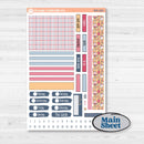 Cheerful Floral Kit | Erin Condren Weekly Dashboard Planner Kit Stickers | Beatriz | KIT-505-G
