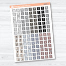 Mini Date Covers | Laurel Denise Style F18 Planner Stickers | B-085