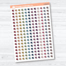 Micro 2026 Kit Heart Icon Planner Stickers | Mini Functional Planner Stickers | I-236