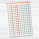 Micro 2026 Kit Heart Icon Planner Stickers | Mini Functional Planner Stickers | I-236
