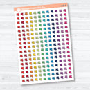 Micro 2026 Kit Heart Icon Planner Stickers | Mini Functional Planner Stickers | I-236