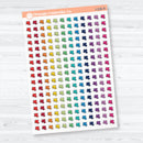 Micro 2026 Kit Heart Icon Clear Matte Planner Stickers | Mini Functional Planner Stickers | I-236-CM