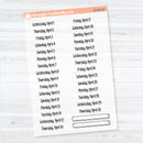 2026 Dates of the Month | F18 Print | Jan–June | B-812–817-BCM