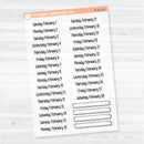 2026 Dates of the Month | F18 Print | Jan–June | B-812–817-BCM