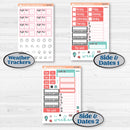 Sweet Valentine Florals | Hobonichi Cousin Weekly & Daily Planner Kit Stickers | Call Me Sweetheart | KIT-507-E