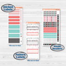 Sweet Valentine Florals | A5 Daily Duo Planner Kit Stickers | Call Me Sweetheart | KIT-507-J