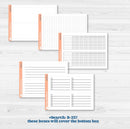 Sweet Valentine Florals | A5 Erin Condren Monthly & Productivity Dashboard Sticker Kit | Call Me Sweetheart | KIT-507-M