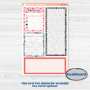 Sweet Valentine Florals | A5 Erin Condren Monthly & Productivity Dashboard Sticker Kit | Call Me Sweetheart | KIT-507-M