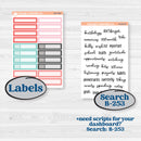 Sweet Valentine Florals | 7x9 Erin Condren Life Planner Monthly & Dashboard Sticker Kit | Call Me Sweetheart | KIT-507-N