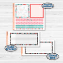 Sweet Valentine Florals | A5 Plum Monthly & Dashboard Planner Kit Stickers | Call Me Sweetheart | KIT-507-P