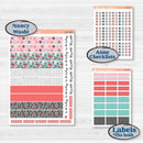 Sweet Valentine Florals | Laurel Denise Nancy Large & Anne Large Planner Kit Stickers | Call Me Sweetheart | KIT-507-V
