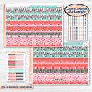 Sweet Valentine Florals | Laurel Denise Jo Large Planner Kit Stickers | Call Me Sweetheart | KIT-507-X