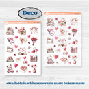 Valentine Book Kit | Weekly Sticker Kit for Vertical Planners like Erin Condren | Romance | KIT-509-A