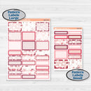 Valentine Book Kit | Weekly Add-On Labels Planner Kit Stickers | Romance | KIT-509-C
