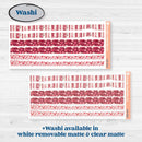 Valentine Book Kit | Journaling or Scrapbooking Kit | Creative Junk Journal Planner Stickers | Romance | KIT-509-D