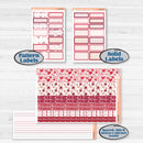 Valentine Book Kit | Hobonichi Cousin Weekly & Daily Planner Kit Stickers | Romance | KIT-509-E