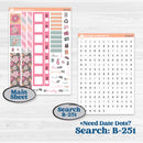 Soft Pink Florals | Hobonichi Weeks Weekly Planner Kit Stickers | I Pick You | KIT-510-F