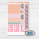Soft Pink Florals | Erin Condren Weekly Dashboard Planner Kit Stickers | I Pick You | KIT-510-G