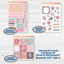 Soft Pink Florals | Erin Condren Weekly Dashboard Planner Kit Stickers | I Pick You | KIT-510-G