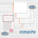 Soft Pink Florals | A5 Daily Duo Planner Kit Stickers | I Pick You | KIT-510-J